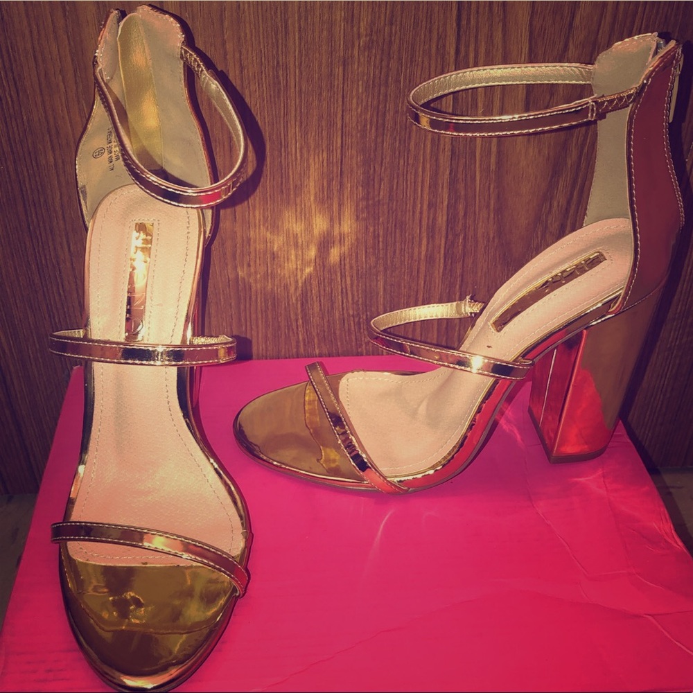Gold Heels.
